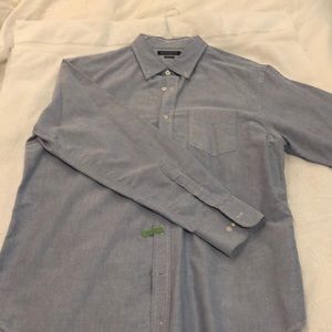 Blue Bonobos cotton oxford, size L